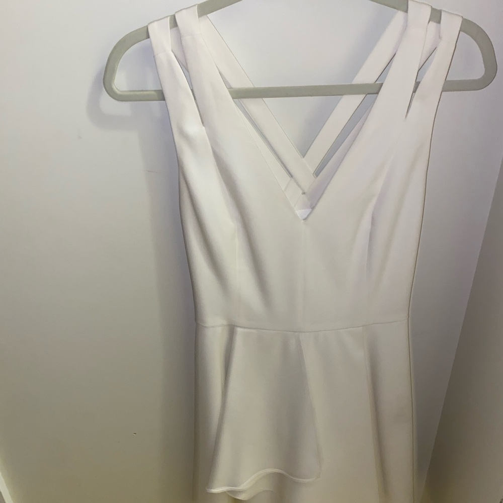 White Adeline Rae Dress